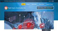 Desktop Screenshot of markgraysautomotive.com